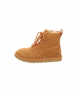 UGG NEUMEL HIGH - Lace-up Ankle Boots - Cognac