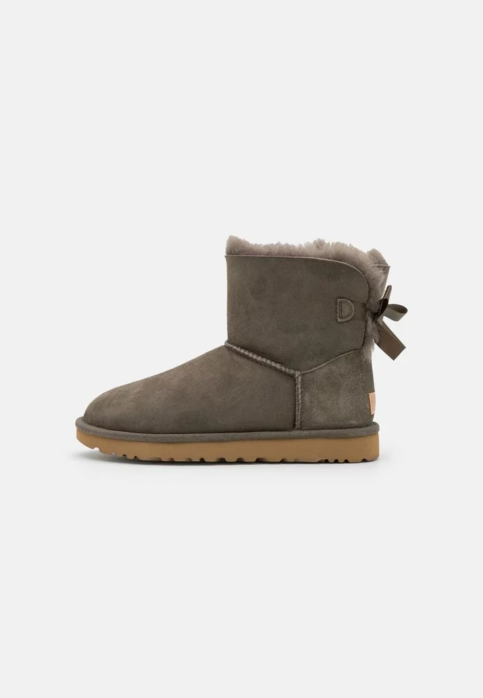 UGG MINI BAILEY BOW - Classic Ankle Boots - Slate - Image 2