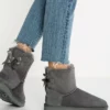 UGG MINI BAILEY BOW - Classic Ankle Boots - Grey