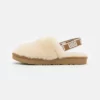 UGG FLUFF YEAH - Sandals - Natural