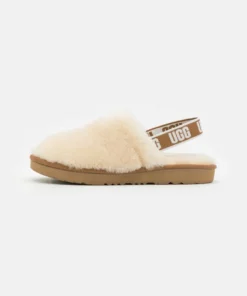 UGG FLUFF YEAH - Sandals - Natural