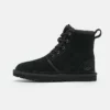 UGG NEUMEL HIGH - Lace-up Ankle Boots - Black