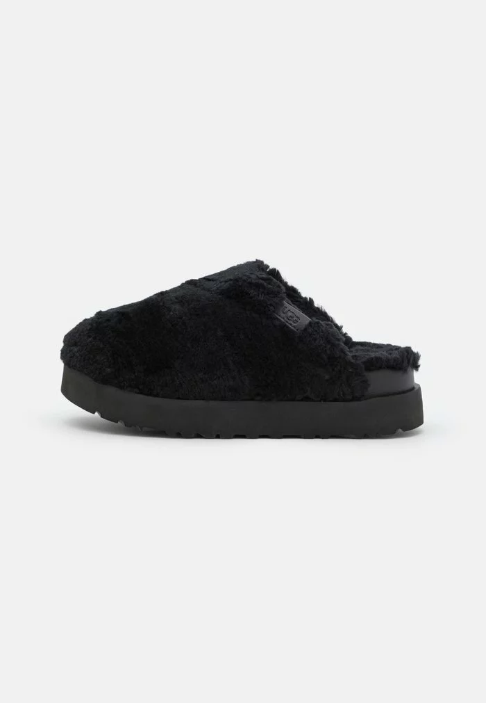 UGG FUZZ SUGAR SLIDE - Slippers - Black - Image 2