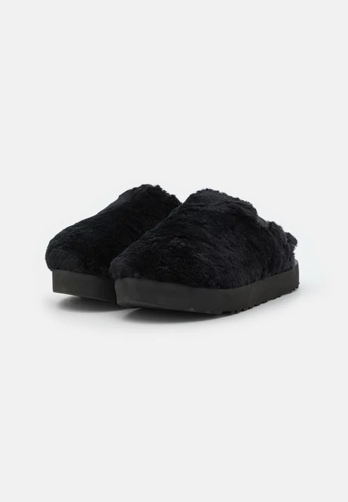 UGG FUZZ SUGAR SLIDE - Slippers - Black - Image 3