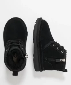 UGG NEUMEL - Lace-up Ankle Boots - Black