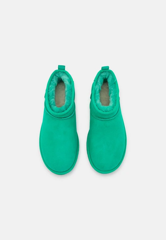 UGG CLASSIC ULTRA MINI - Ankle Boots - Emerald Green - Image 6