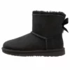 UGG MINI BAILEY BOW II - Classic Ankle Boots - Black
