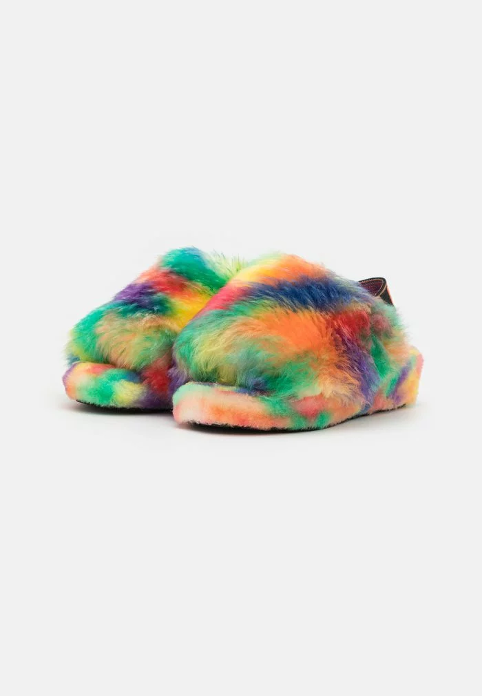 UGG FLUFF YEAH PRIDE UNISEX - Platform Sandals - Rainbow - Image 2