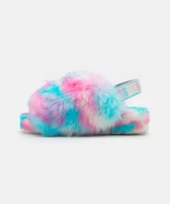UGG FLUFF YEAH PRIDE UNISEX - Platform Sandals - Multi-coloured
