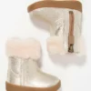 UGG JORIE METALLIC - Baby Shoes - Gold
