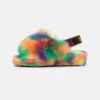 UGG FLUFF YEAH PRIDE UNISEX - Platform Sandals - Rainbow