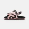 UGG FLUFF YEAH ANIMALIA - Slippers - Pink Scallop
