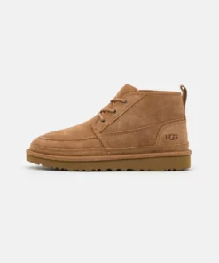 UGG NEUMEL MOC - Casual Lace-ups - Chestnut
