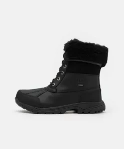UGG BUTTE - Lace-up Ankle Boots - Black