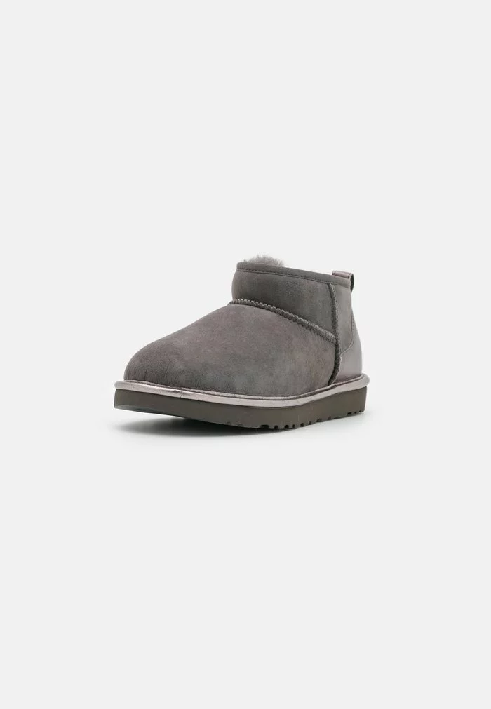 UGG CLASSIC ULTRA MINI SHINE - Ankle Boots - Charcoal - Image 2