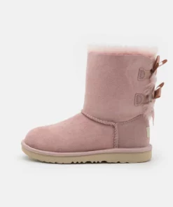 UGG BAILEY BOW - Boots - Rose Grey