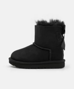 UGG MINI BAILEY BOW II - Classic Ankle Boots - Black