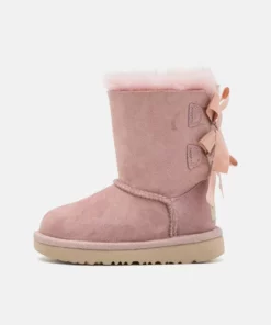 UGG BAILEY BOW - Winter Boots - Rose Grey