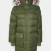 UGG OZZY MID LENGTH PUFFER JACKET - Winter Coat - Seaweed