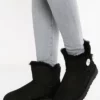 UGG MINI BAILEY BUTTON BLING - Classic Ankle Boots - Black