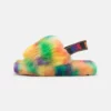 UGG FLUFF YEAH UNISEX - Sandals - Rainbow