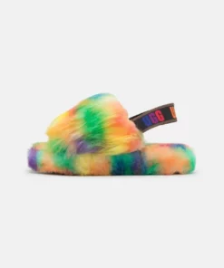 UGG FLUFF YEAH UNISEX - Sandals - Rainbow