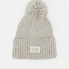 UGG CHUNKY BEANIE POM - Beanie - Light Grey