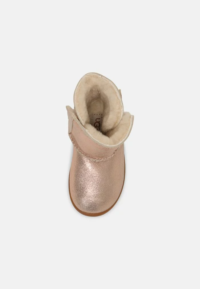 UGG KEELAN METALLIC GLITTER - Winter Boots - Rose Gold - Image 4