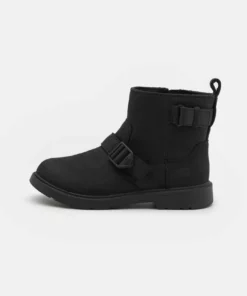 UGG ASHTON SHORT WEATHER - Classic Ankle Boots - Black