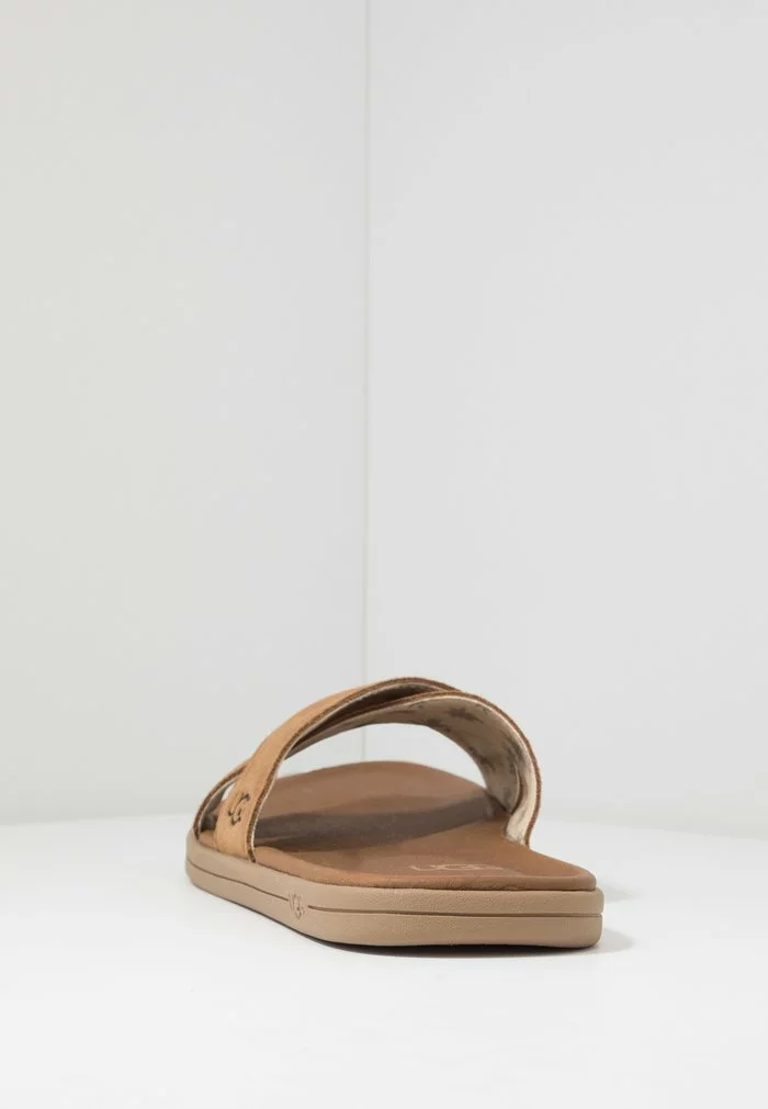 UGG BROOKSIDE SLIDE - Mules - Chestnut - Image 4