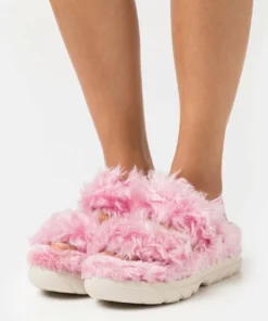 UGG FLUFF SUGAR - Platform Sandals - Pink